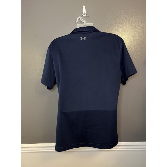 Under Armour Polo Shirt Mens Large HeatGear Loose Golf Athletic Performance - Picture 4 of 6